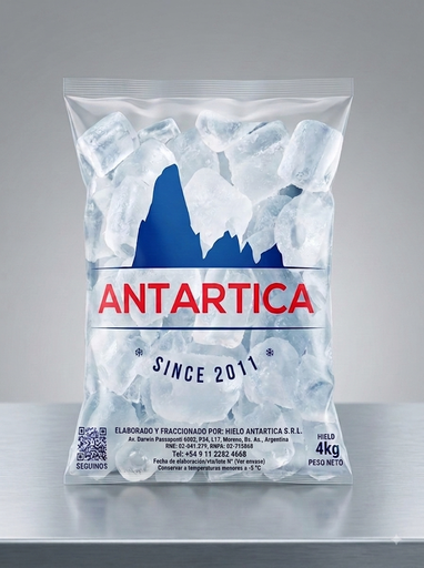 [PR004] BOLSA HIELO EN CUBOS X 4 KG